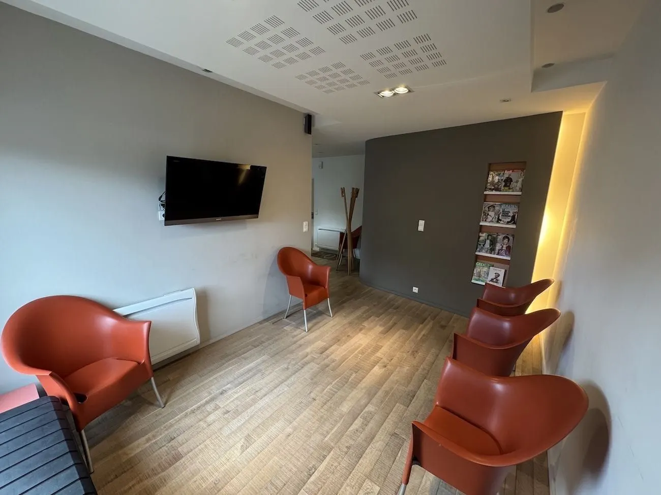Salle d'attente du Cabinet Dr Allanche à Ploufragan